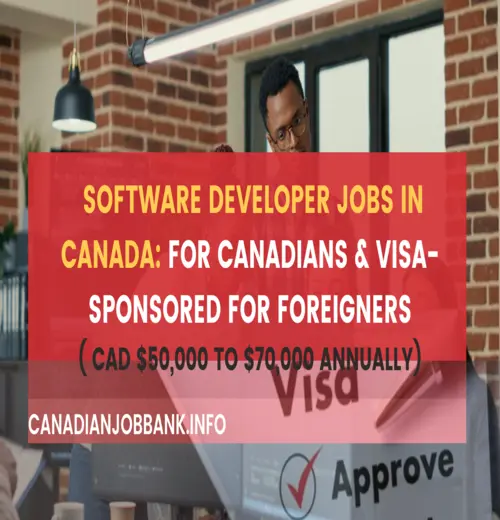 Software Developer Jobs in Canada: FOR CANADIANS & Visa-Sponsored for Foreigners