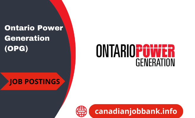 OPG Careers 2025 | Ontario Power Generation Jobs